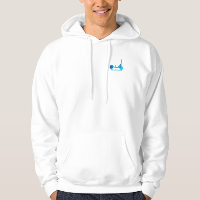 DESIGN SCOOTER DE L'HOMME sweat - shirt à capuche (Devant)