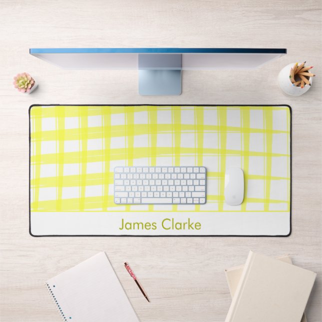 Design simple de latte jaune moderne (Bureau 1)