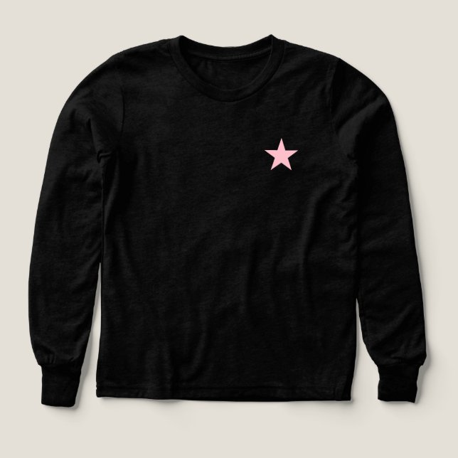 Design Soft Rose Star - Joli & Dreamy esthétique (Motif recto)