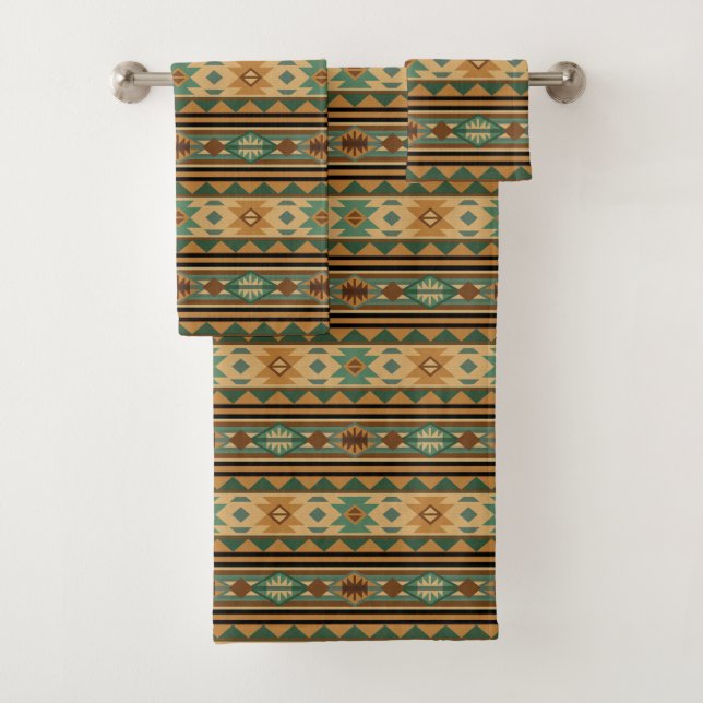 Design Sud-Ouest Vert Tan Brown (En situation)