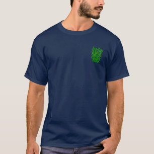 Design T-shirt avec bambou Croissance avec le flux