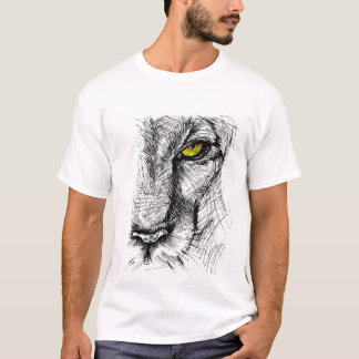 Design T-shirt "Fierce Tiger Face"