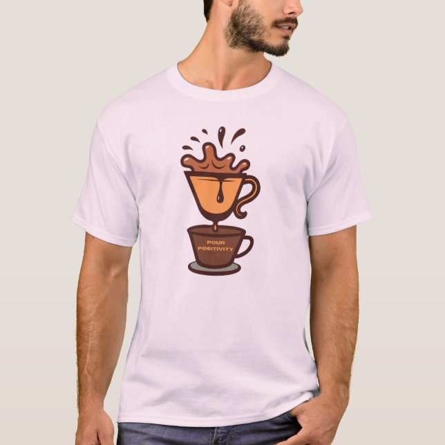 Design T-shirt pour les amateurs de café (Devant)