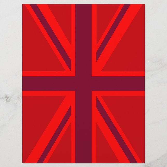 Design Union Jack à accent rouge (Devant)