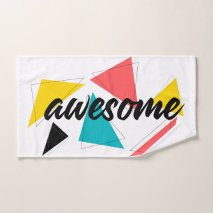 Design urbain moderne, gai et tendance de "Awesome