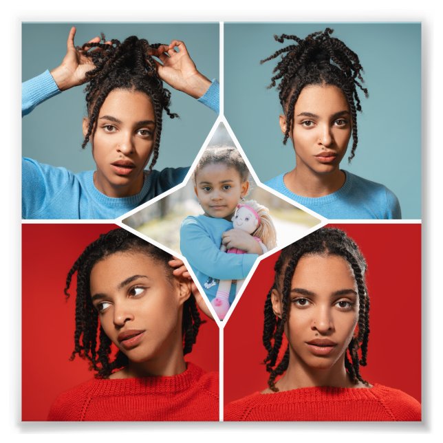 Design Your Own 5 Photo Collage (Devant)