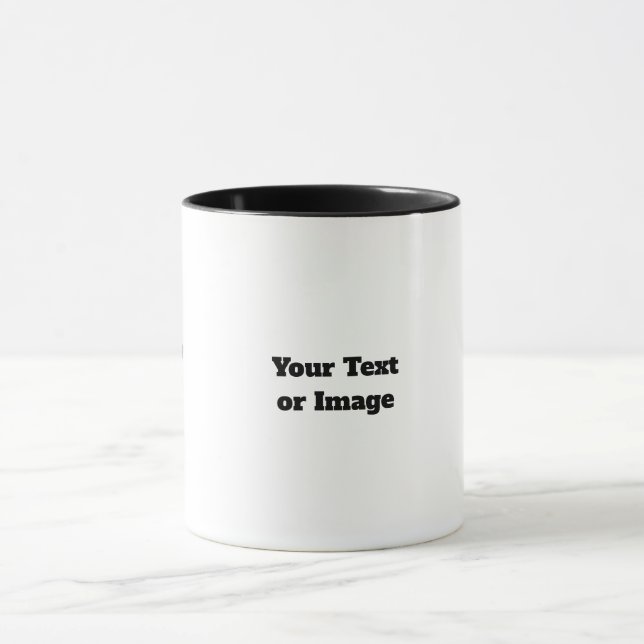 Design Your Photo Mug - Custom Text Photo Gift (Centre)