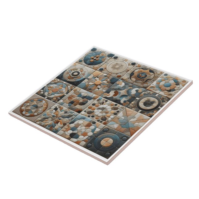 Designs artistiques en carreaux céramiques (Côté)