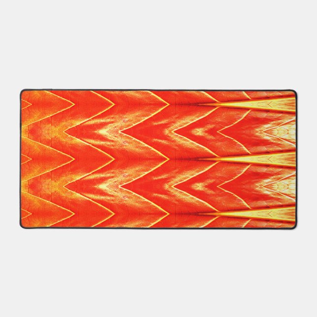 Desk Mat, Un élégant design classique rouge (Recto)