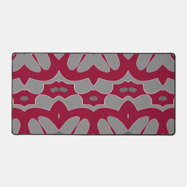Desk Mat, une élégante couleur marron transparente (Recto)