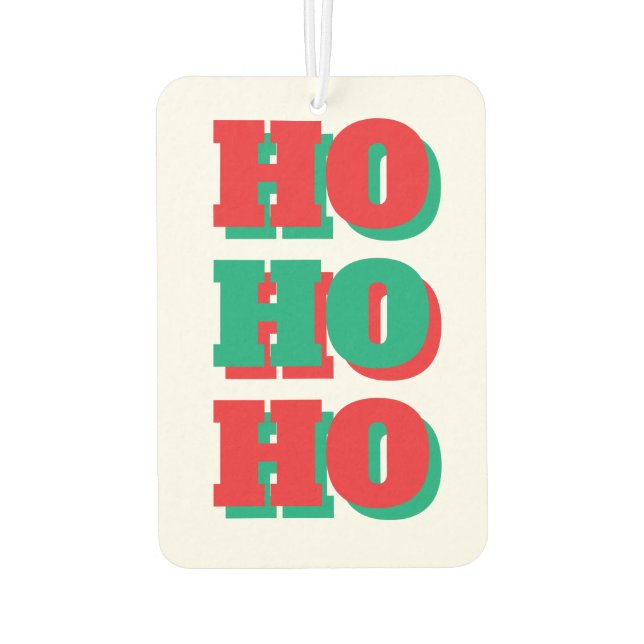 Désodorisant de Noël pour voiture (Dos)