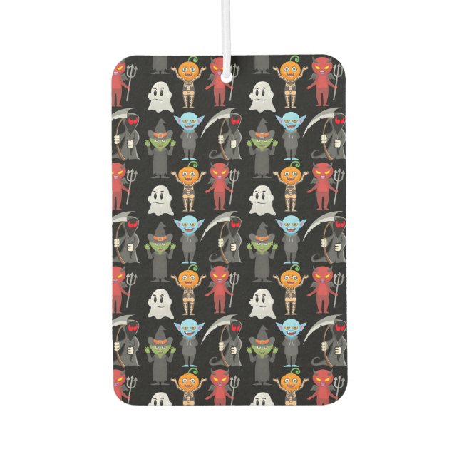 Désodorisant de voiture pour soirée Halloween (Devant)