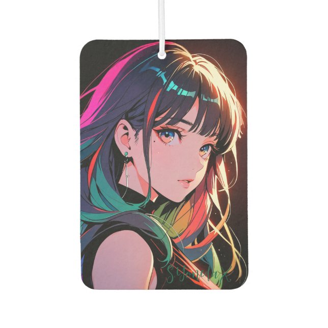 Désodorisant Pour Voiture 煌霞の少女【Radiant Haze Girl】  (Devant)