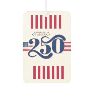 Désodorisant Pour Voiture 250e anniversaire des États-Unis