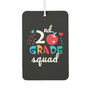 Désodorisant Pour Voiture 2e classe équipe école cadeau design de pomme