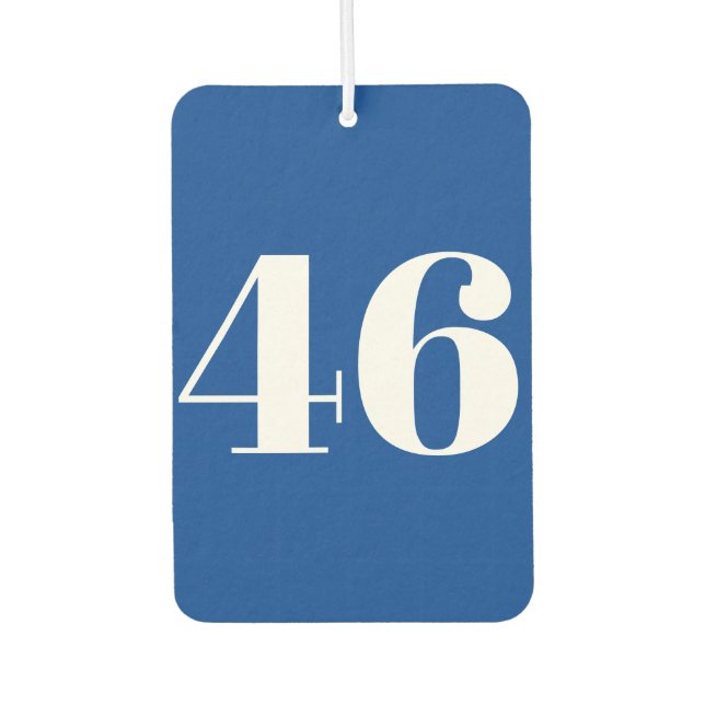 Désodorisant Pour Voiture "46" Président Biden, Biden Harris 2020, Élection (Devant)