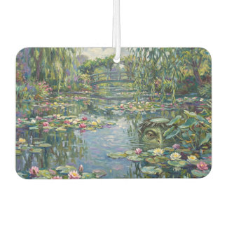 Désodorisant Pour Voiture A kappa has been added to Claude Monet's "Water Li