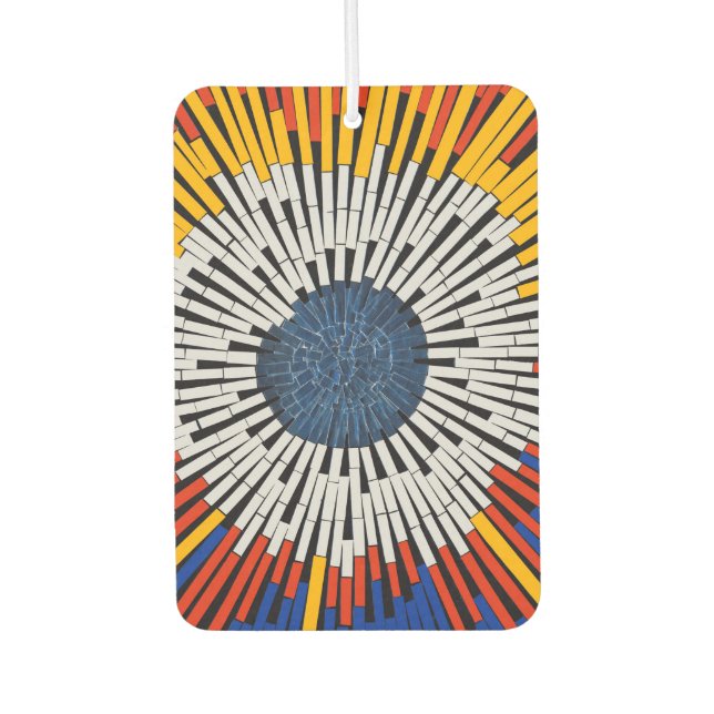 Désodorisant Pour Voiture Abstrait dans la bande : démarrage (Devant)