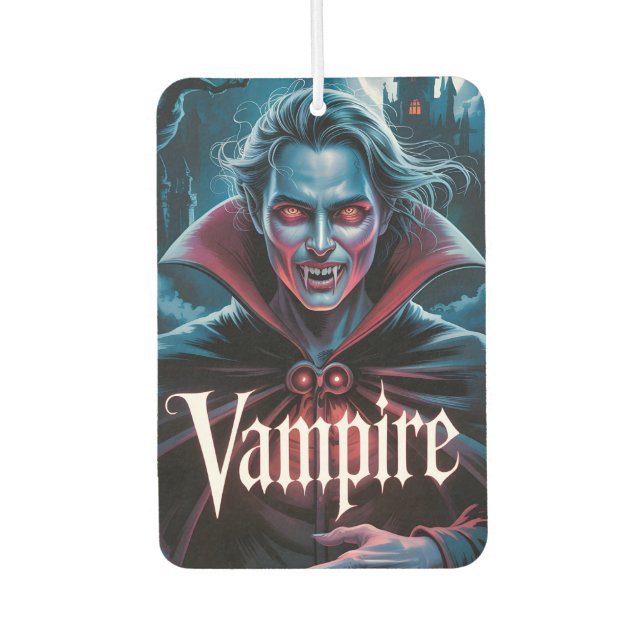 Désodorisant Pour Voiture Affiche de film de vampire de style Dracula classi (Devant)