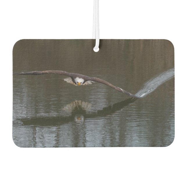 Désodorisant Pour Voiture Aigle de Bald en vol (Devant)