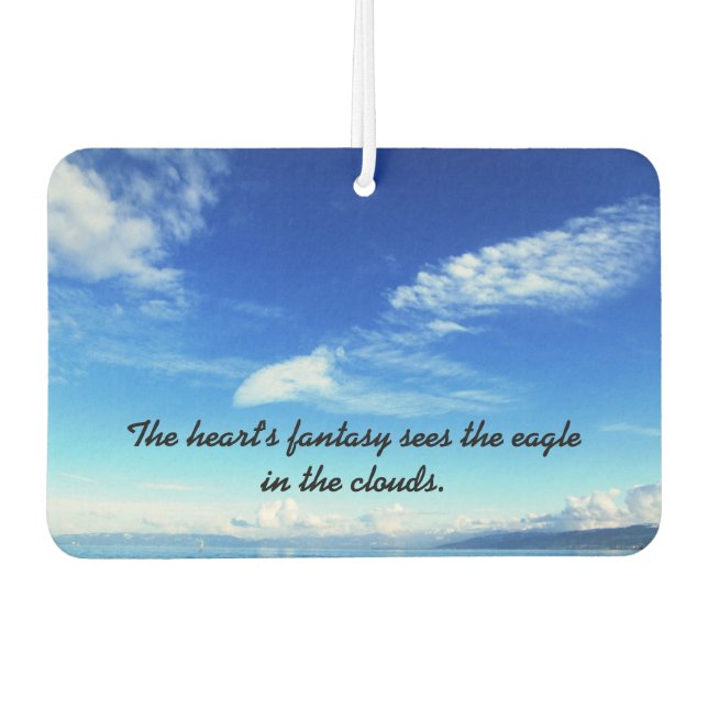 Désodorisant Pour Voiture Aigle nuageux (Devant)