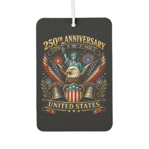 Désodorisant Pour Voiture Aigle patriotique du 250e anniversaire des États-U