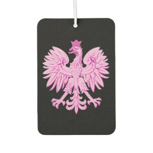 Désodorisant Pour Voiture Aigle rose polonais aimant