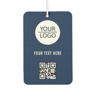 Désodorisant Pour Voiture Ajouter votre logo QR Code Promotion de texte pers