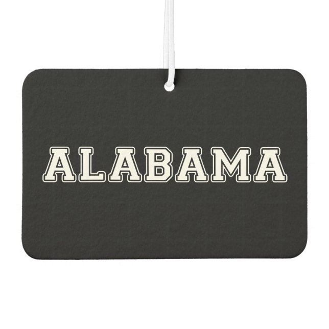 Désodorisant Pour Voiture Alabama (Devant)