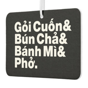 Désodorisant Pour Voiture Alimentation de rue vietnamienne