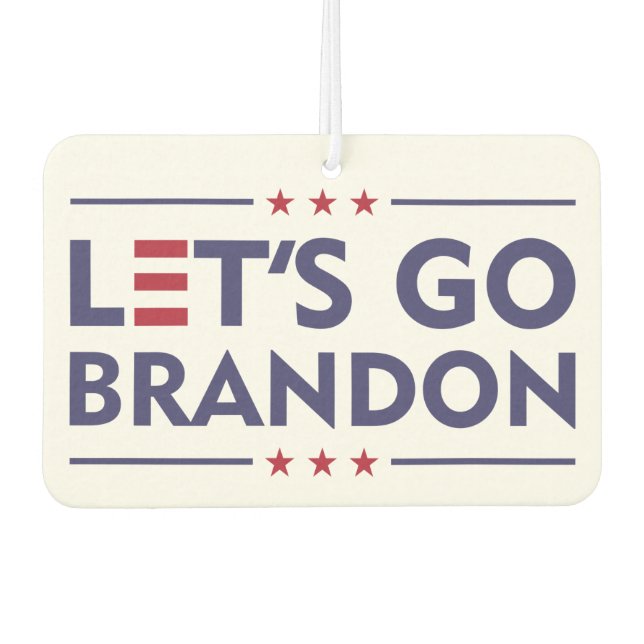 Désodorisant Pour Voiture Allons Brandon (Devant)