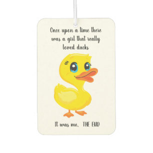 Désodorisant Pour Voiture Amateur de canards