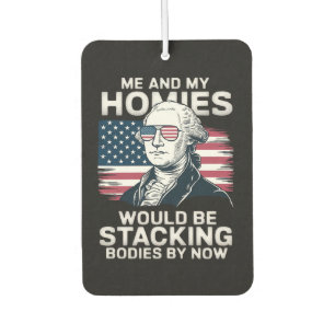 Désodorisant Pour Voiture Américain patriotique du 4 juillet