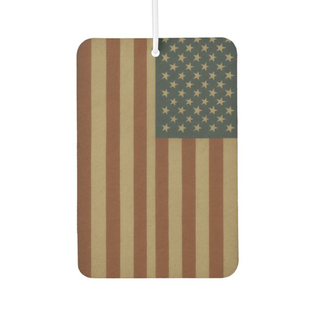 Désodorisant Pour Voiture American Flag Air Freshener (Devant)