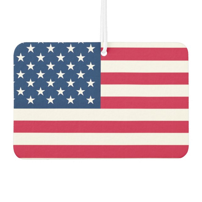 Désodorisant Pour Voiture American Flag Car Air Freshener (Devant)