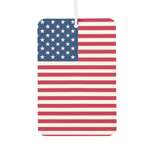 Désodorisant Pour Voiture American USA Flag Pride Design-76353 (Devant)