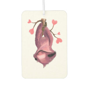Désodorisant Pour Voiture Amour drôle Romantique Sloth Smile Air Freshener L