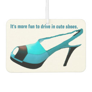 Désodorisant Pour Voiture Amusement à conduire dans des chaussures de talon