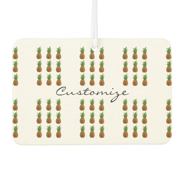 Désodorisant Pour Voiture ananas Thunder_Cove (Devant)