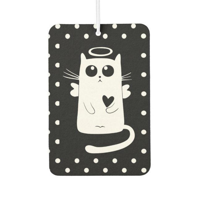Désodorisant Pour Voiture Angel Chat (Devant)