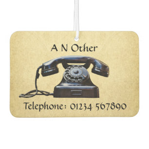 Désodorisant Pour Voiture Antique Téléphone