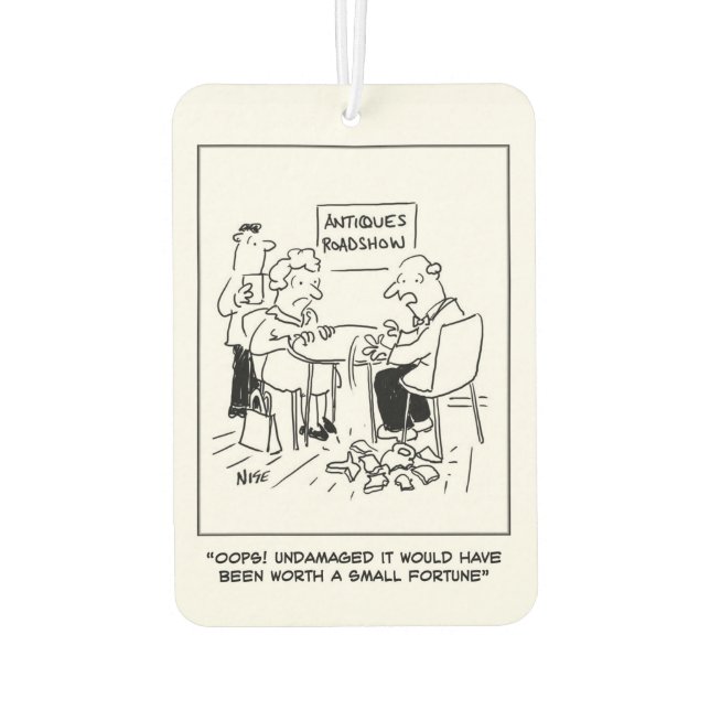 Désodorisant Pour Voiture Antiques Expert dépose un objet précieux (Dos)