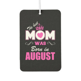 Désodorisant Pour Voiture Août Maman Chemise Présente Cadeau Fête des Mères