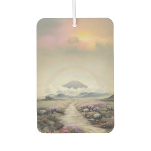 Désodorisant Pour Voiture Après la pluie (aquarelle japonaise paysage art)
