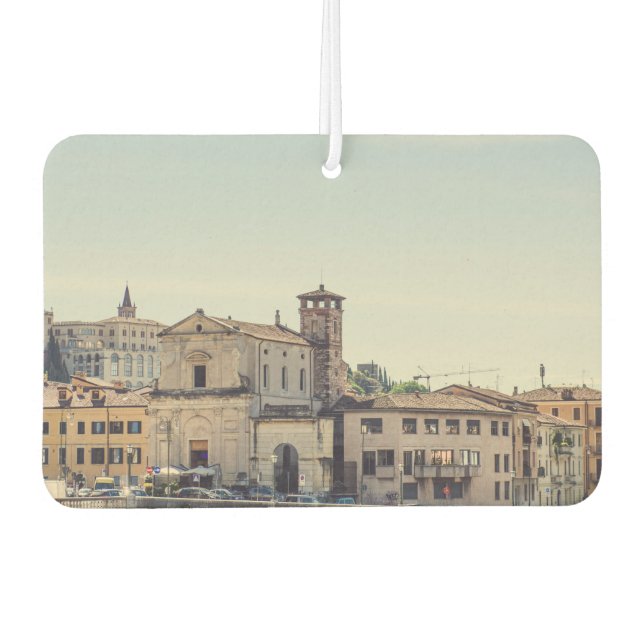 Désodorisant Pour Voiture Architecture de Vérone, Italie (Devant)