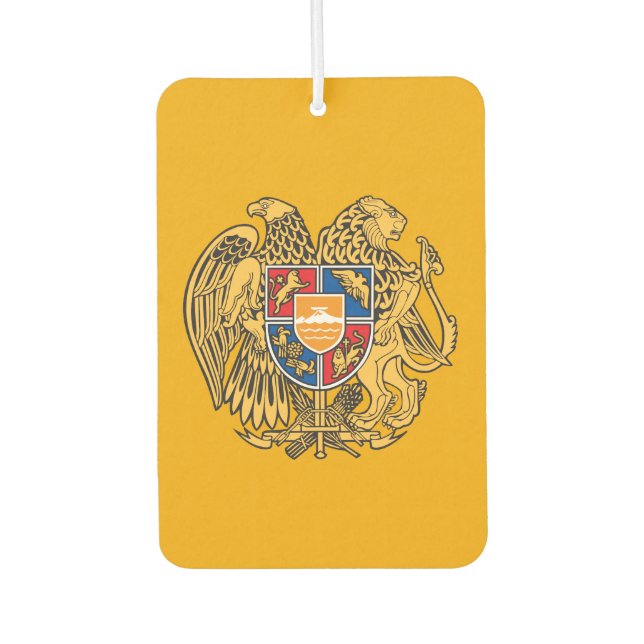 Désodorisant Pour Voiture Armenian coat of arms (Devant)