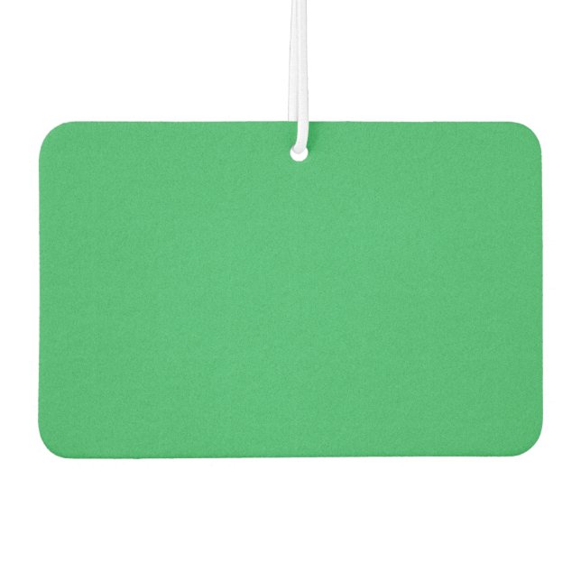 Désodorisant Pour Voiture Arrière - plan vert tendance (Devant)