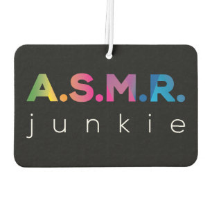 Désodorisant Pour Voiture ASMR Junkie Black