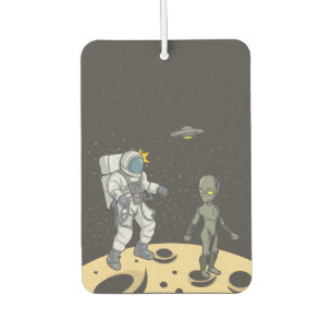 Désodorisant Pour Voiture Astronaute et extraterrestre