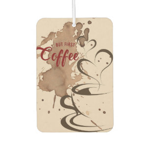 Désodorisant Pour Voiture Auteur De Café Mais Premier Café